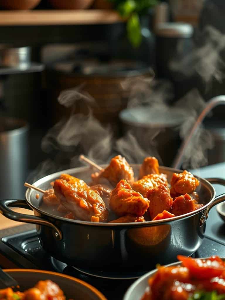 Ingredients for Spicy chicken wing recipe