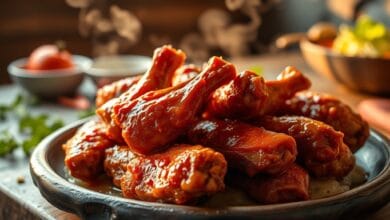 Spicy chicken wing recipe