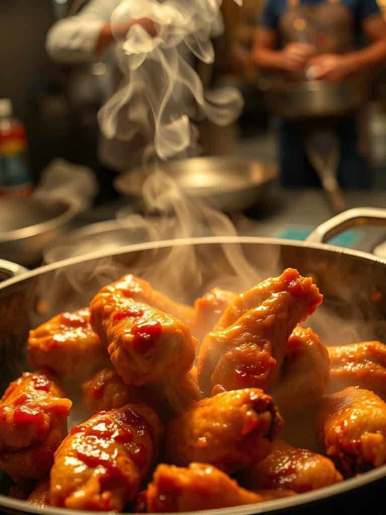 Ingredients for Spicy chicken wings