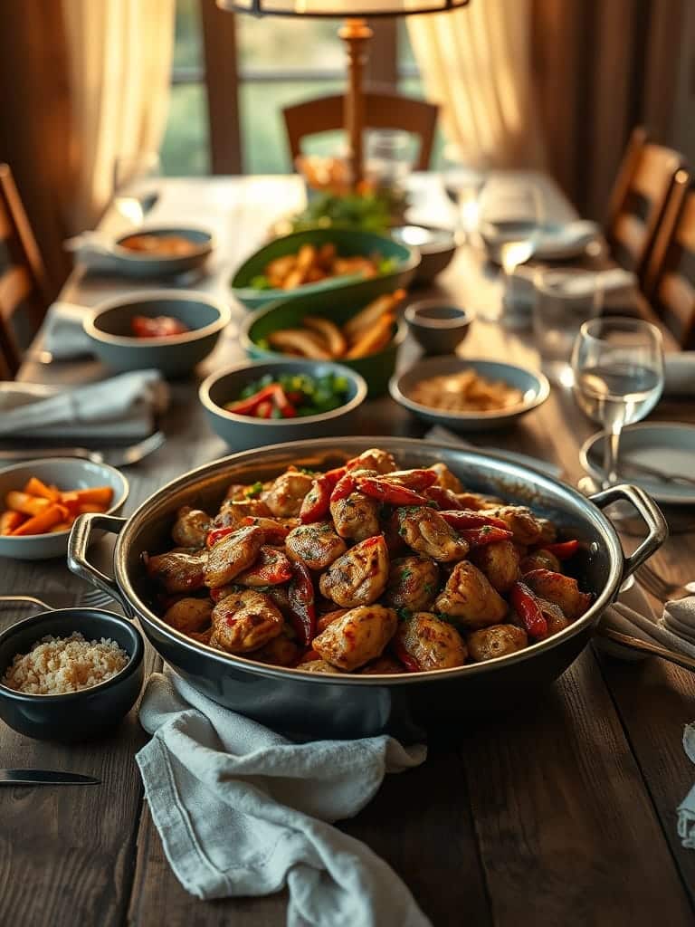 Serving and storage tips for Spicy Garlic Chicken Stir Fry