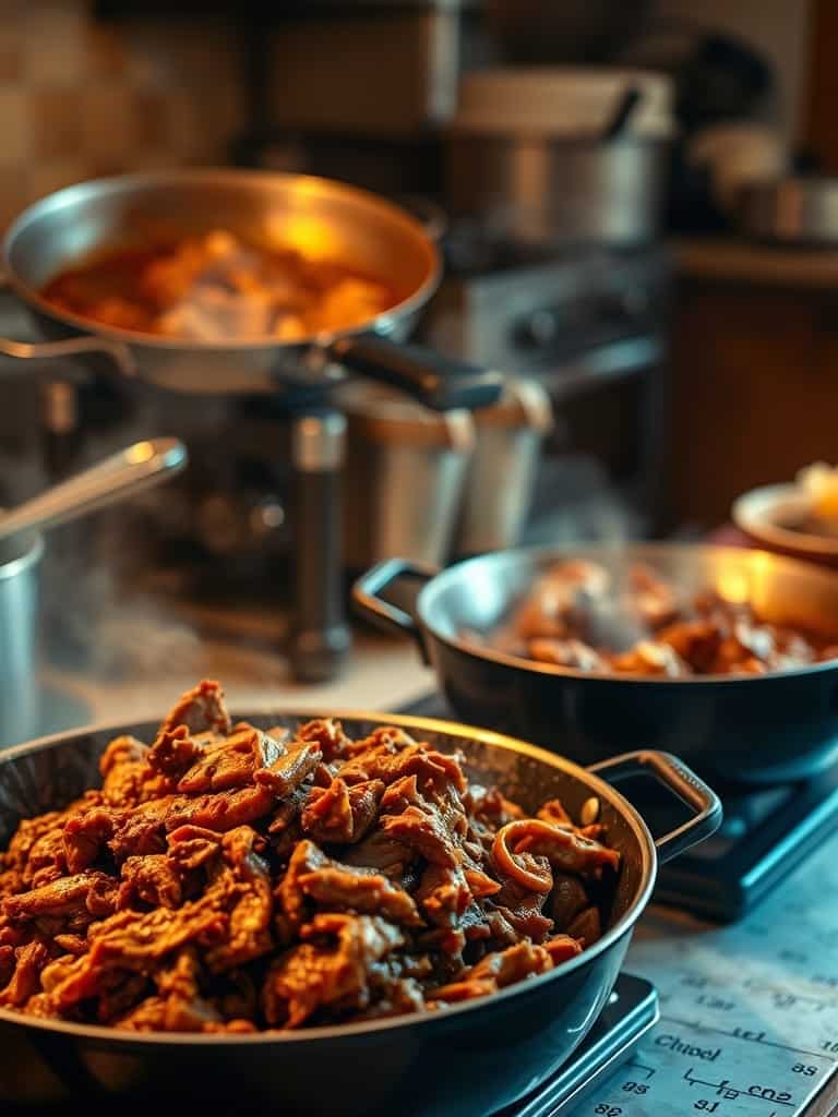 Ingredients for Spicy Pulled Pork