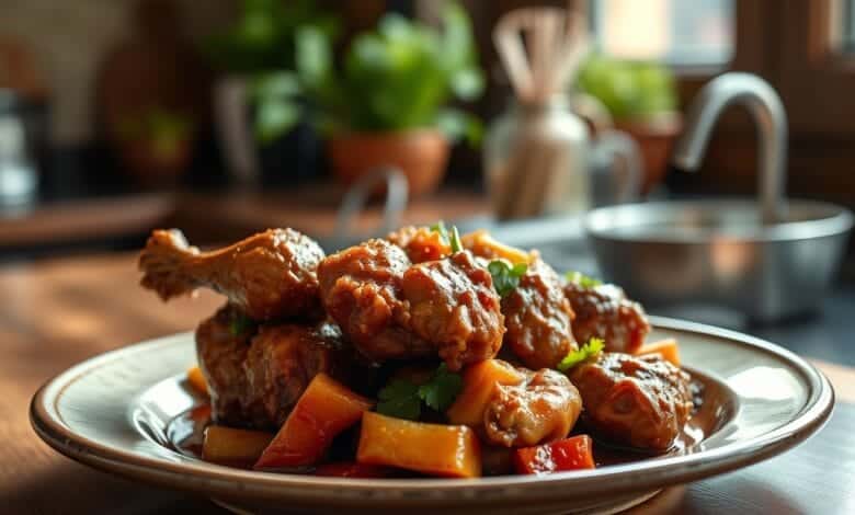 Tender Chicken Adobo