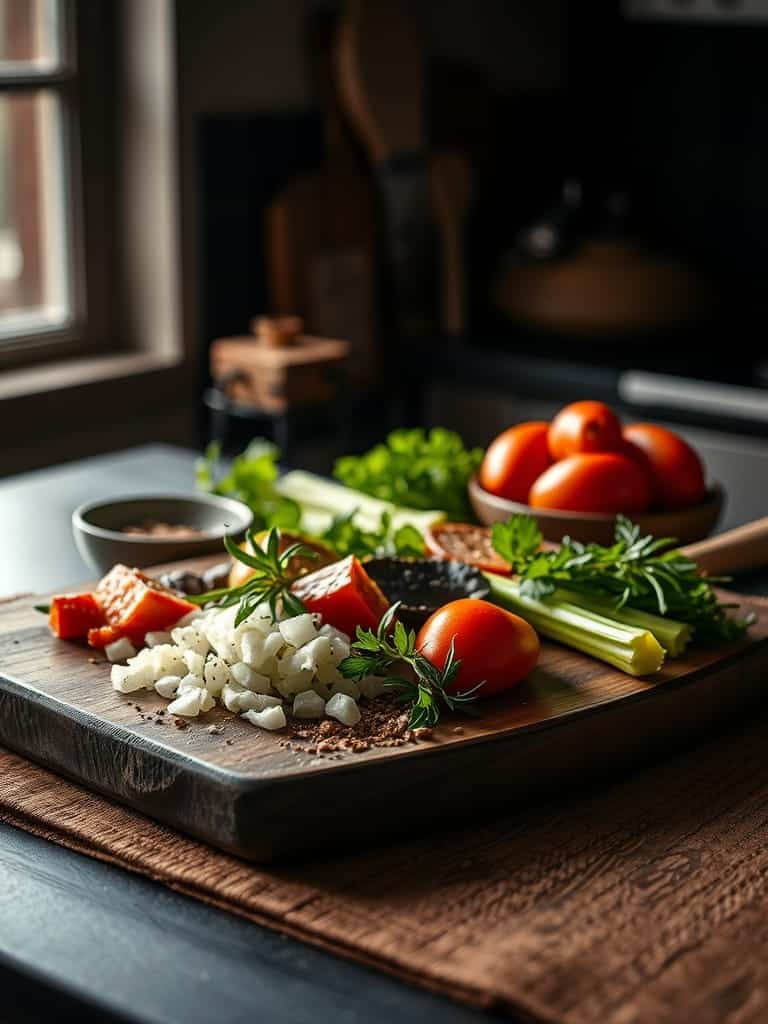 Cooking steps for Traditional small-portion cooking