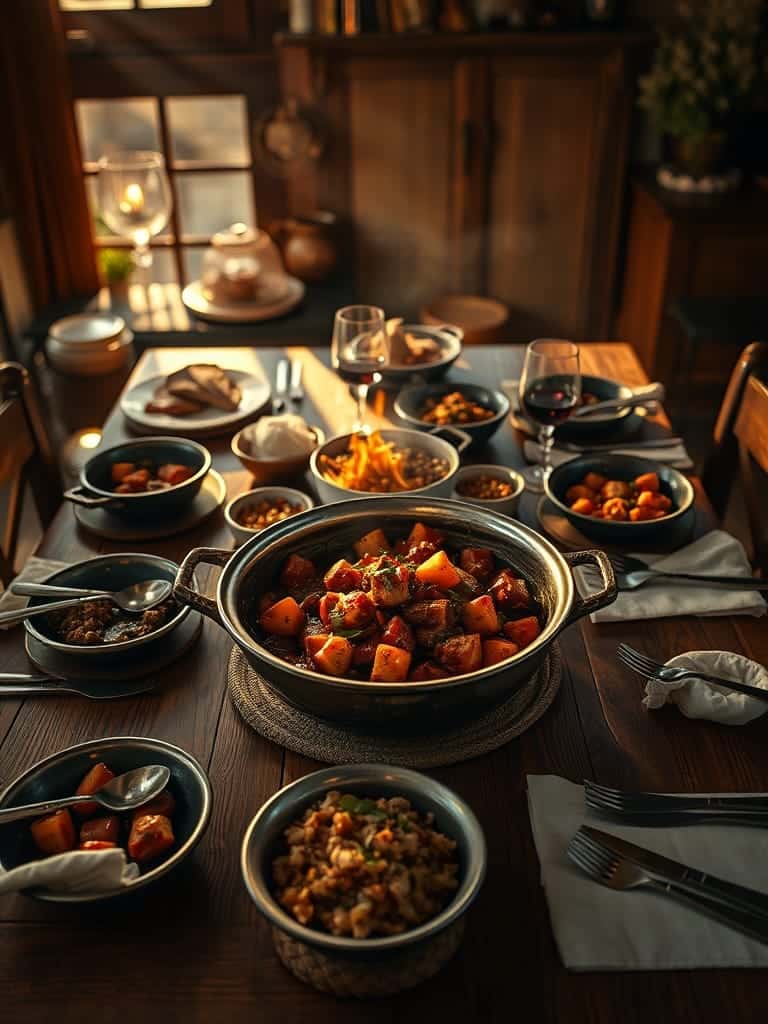 Serving and storage tips for Traditional small-portion cooking