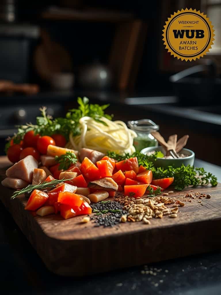 Cooking steps for Weeknight Split In Batches