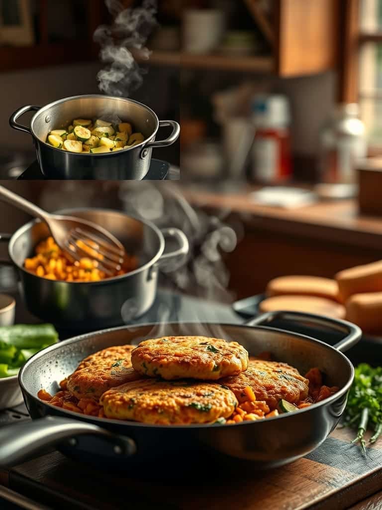 Ingredients for Zucchini Fritter Recipe