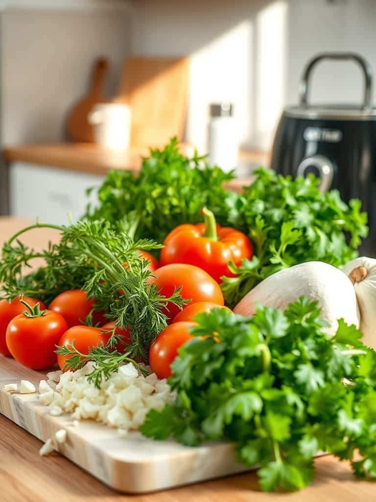 Cooking steps for Air Fryer