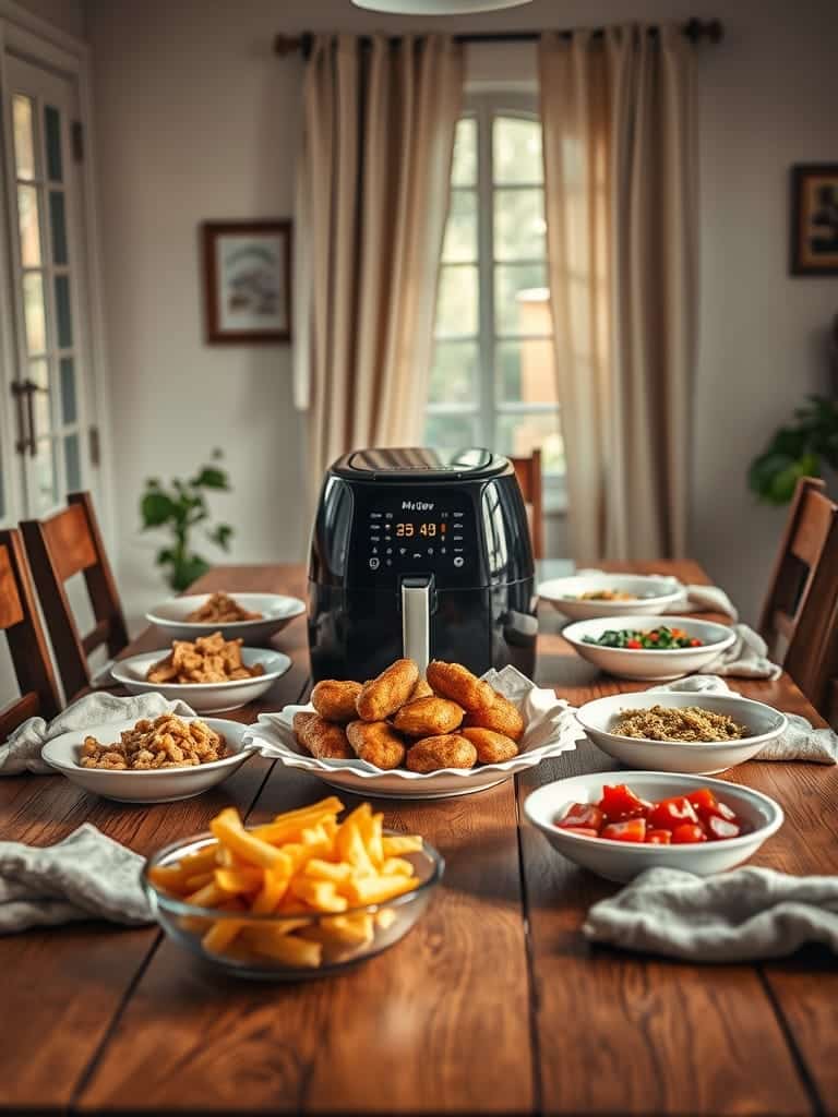 Serving and storage tips for Air Fryer