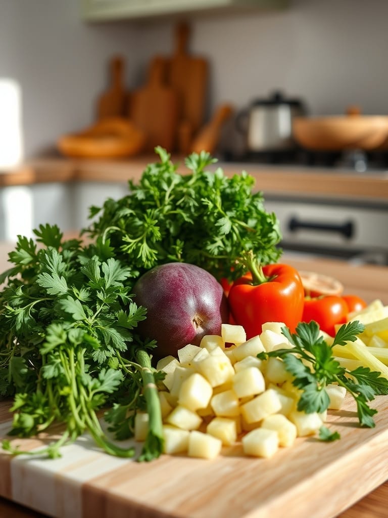 Cooking steps for Air Fryer Appetizer Piles