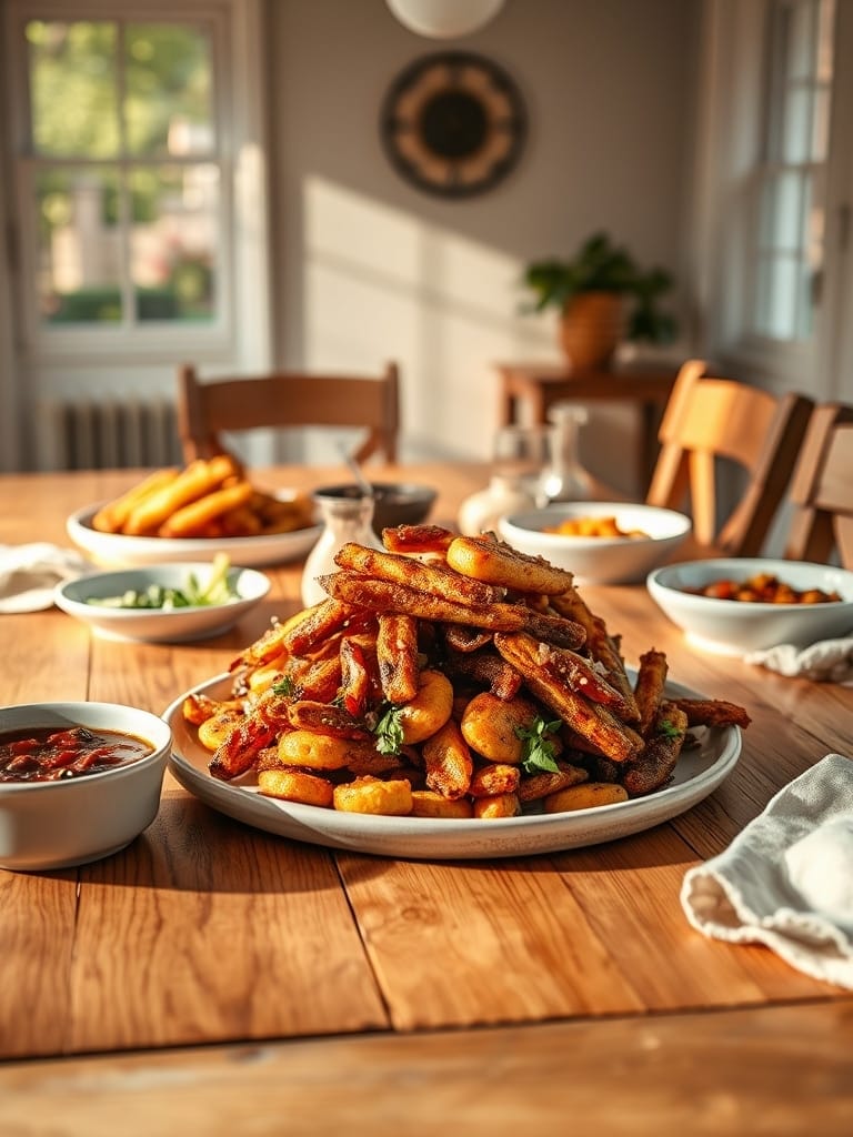 Serving and storage tips for Air Fryer Appetizer Piles