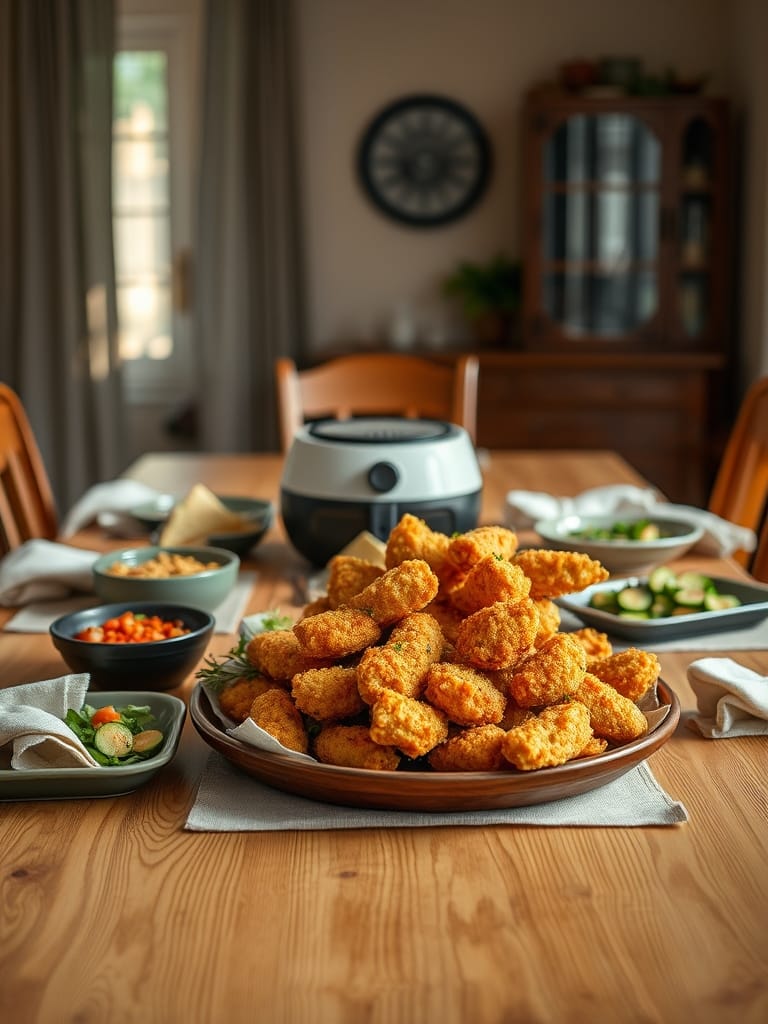 Serving and storage tips for Air Fryer Crunchy