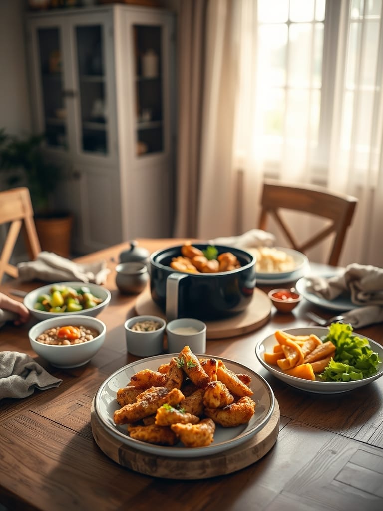 Serving and storage tips for Air Fryer Elevated Dishes