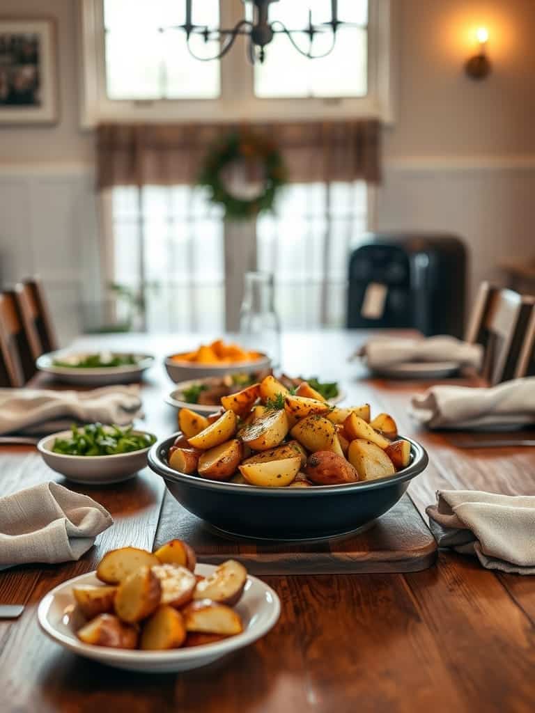 Serving and storage tips for Air Fryer Perfectly Roasted Potatoes