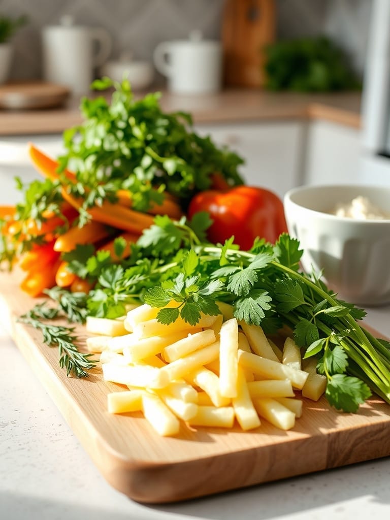 Cooking steps for Air Fryer Small Batch Fries