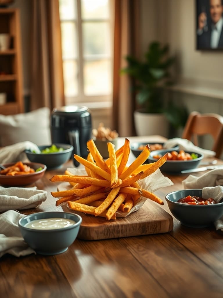 Serving and storage tips for Air Fryer Small Batch Fries