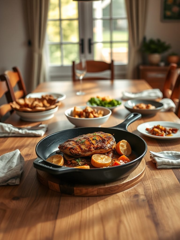 Serving and storage tips for Cast Iron Sear
