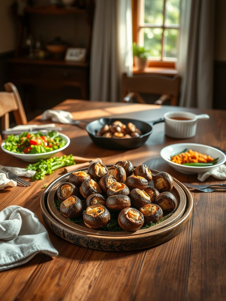 Serving and storage tips for Cast Iron Seared Mushrooms