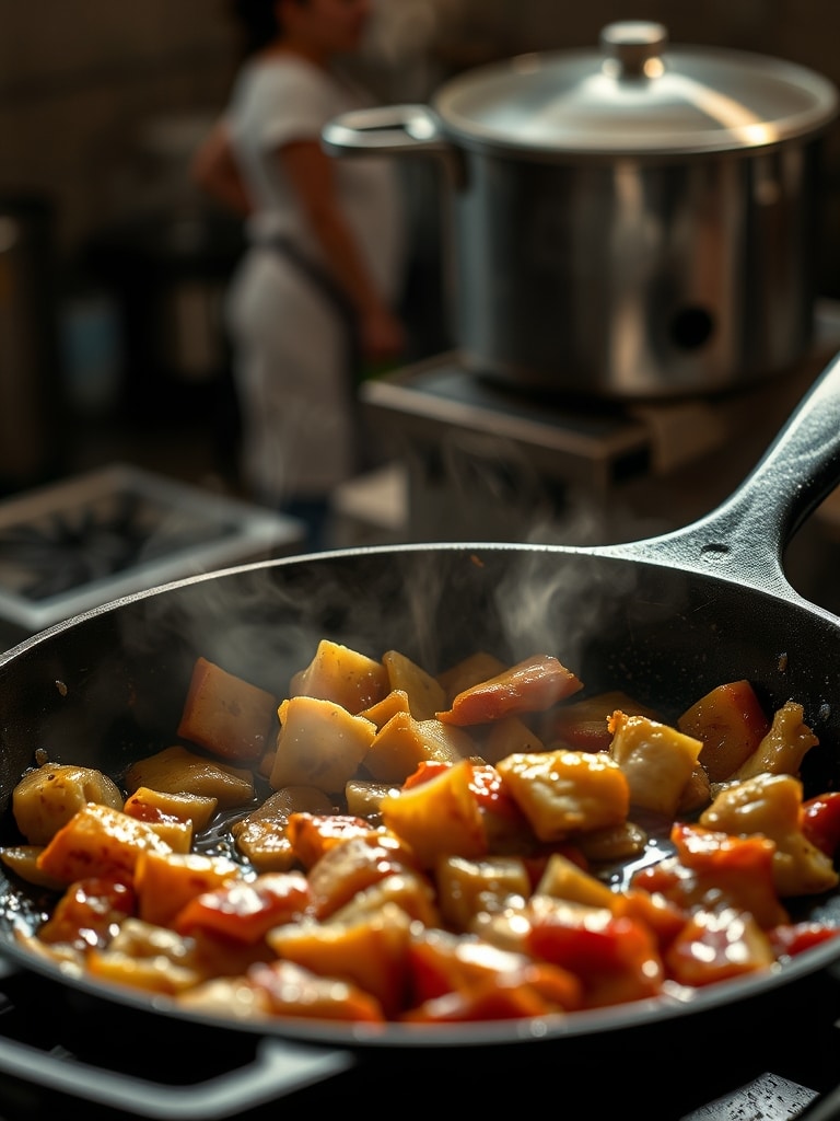 Ingredients for Cast Iron Skillet Fry