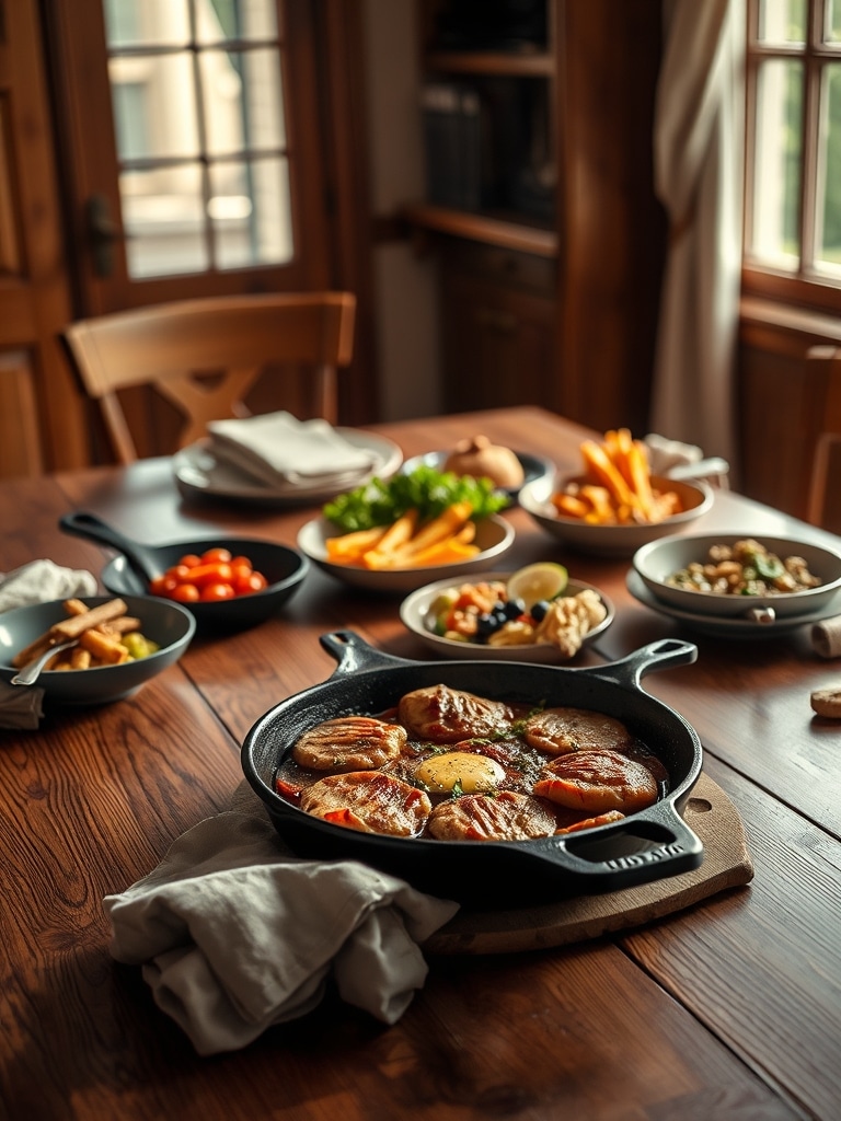 Serving and storage tips for Cast Iron Skillet Searing