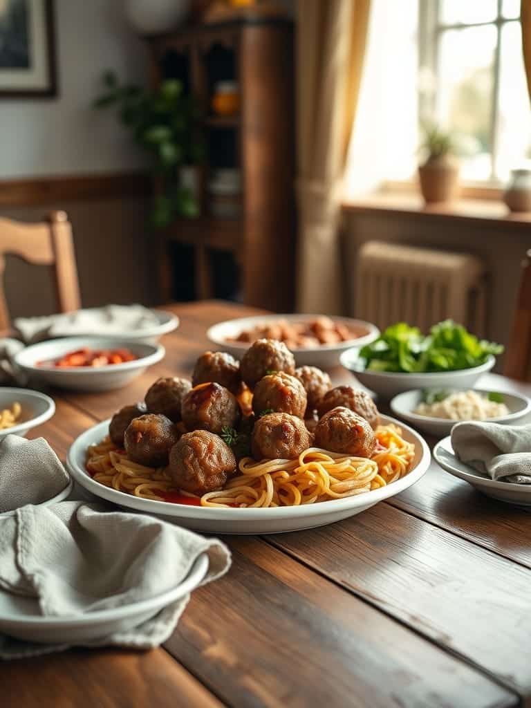 Serving and storage tips for Classic American Meatballs