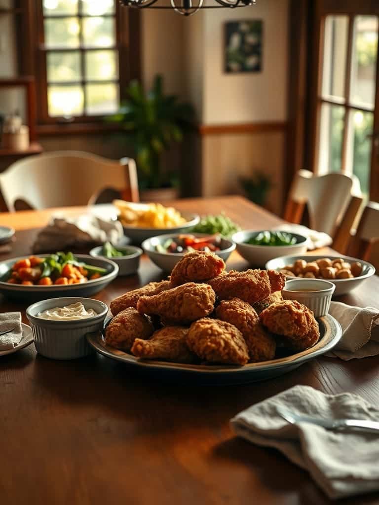 Serving and storage tips for Classic Southern Fried Chicken Recipe