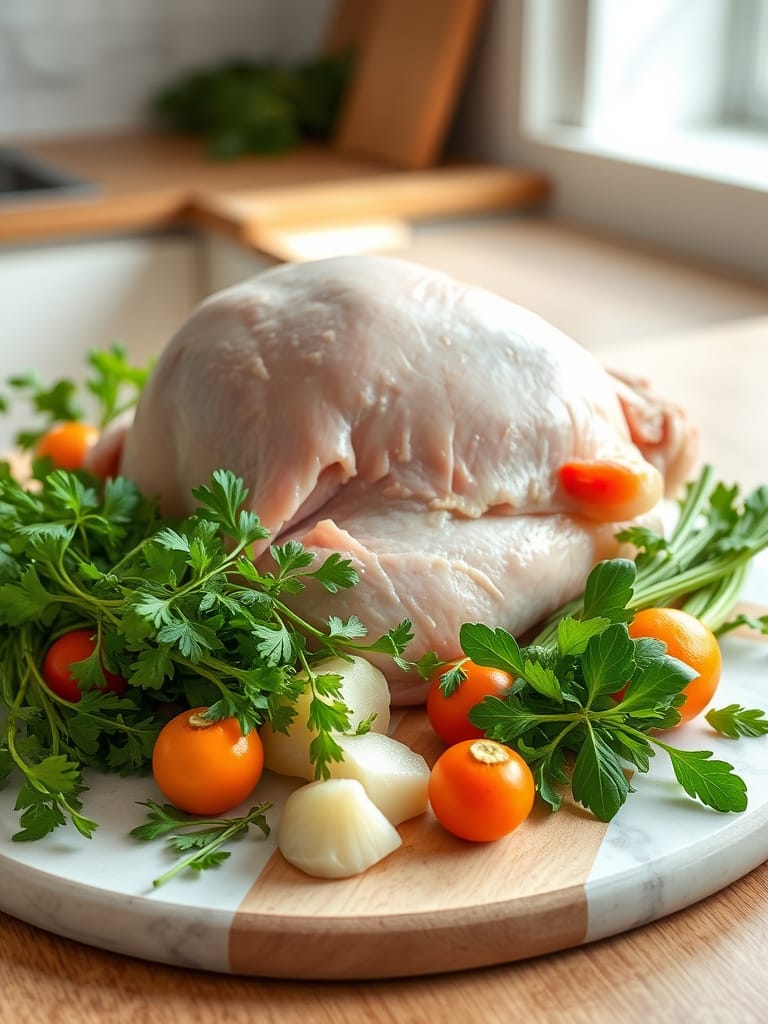 Cooking steps for Crackly Skin Chicken