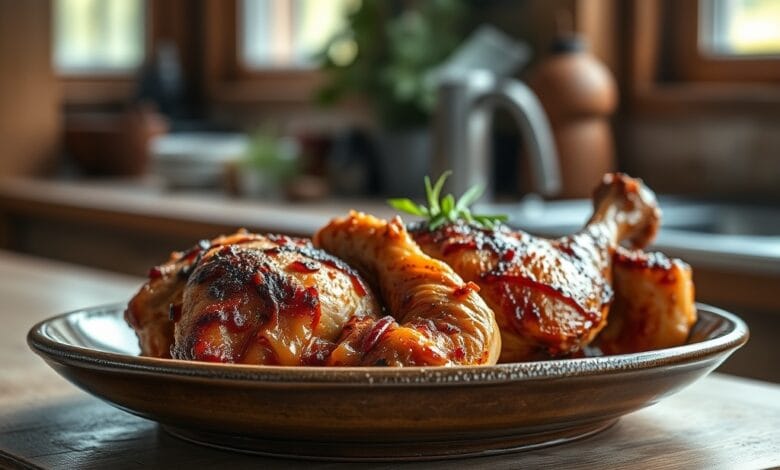 Crackly Skin Chicken