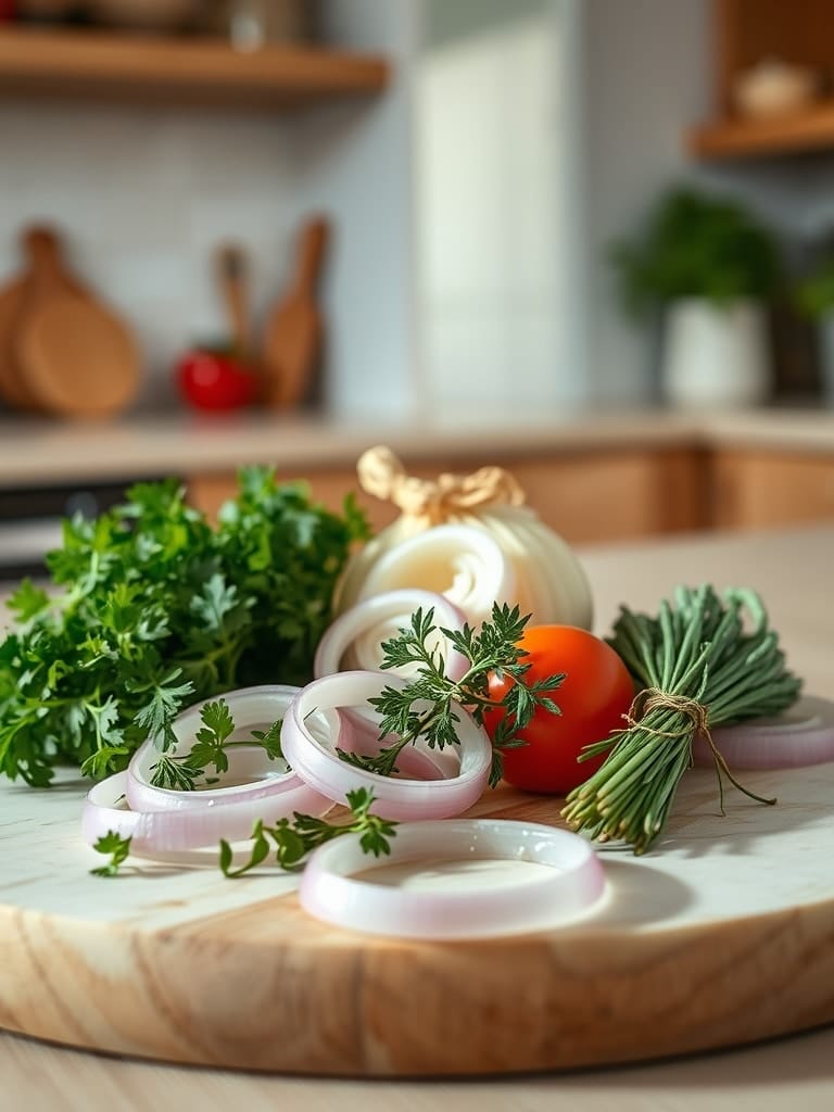 Cooking steps for Crisp Onion Rings