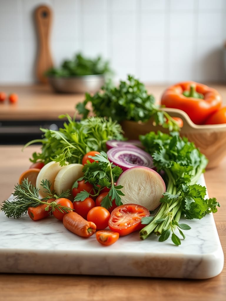 Cooking steps for Crunchy Umami