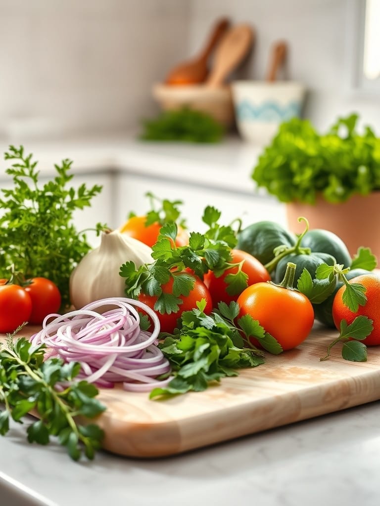 Cooking steps for Crunchy Umami