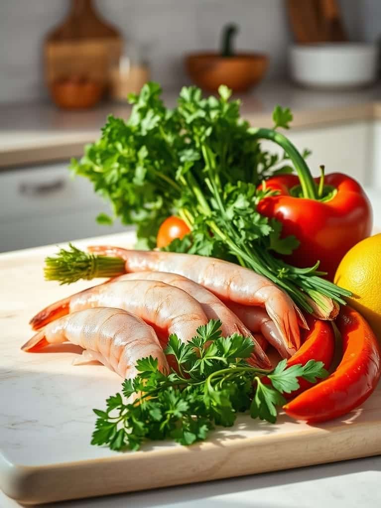 Cooking steps for Fiery Crispy Shrimp