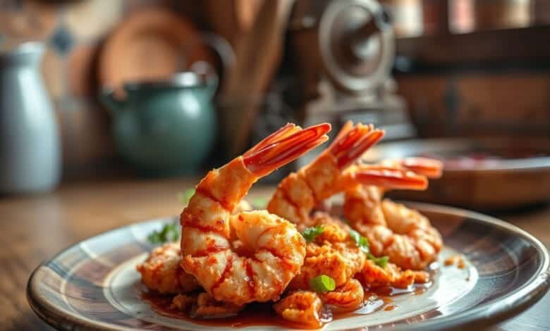 Fiery Crispy Shrimp