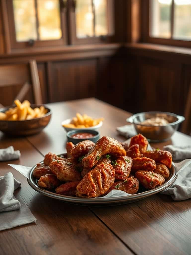 Serving and storage tips for Game Day Crispy Wings