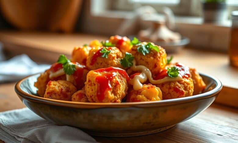 Game Day Spicy Corn Poppers