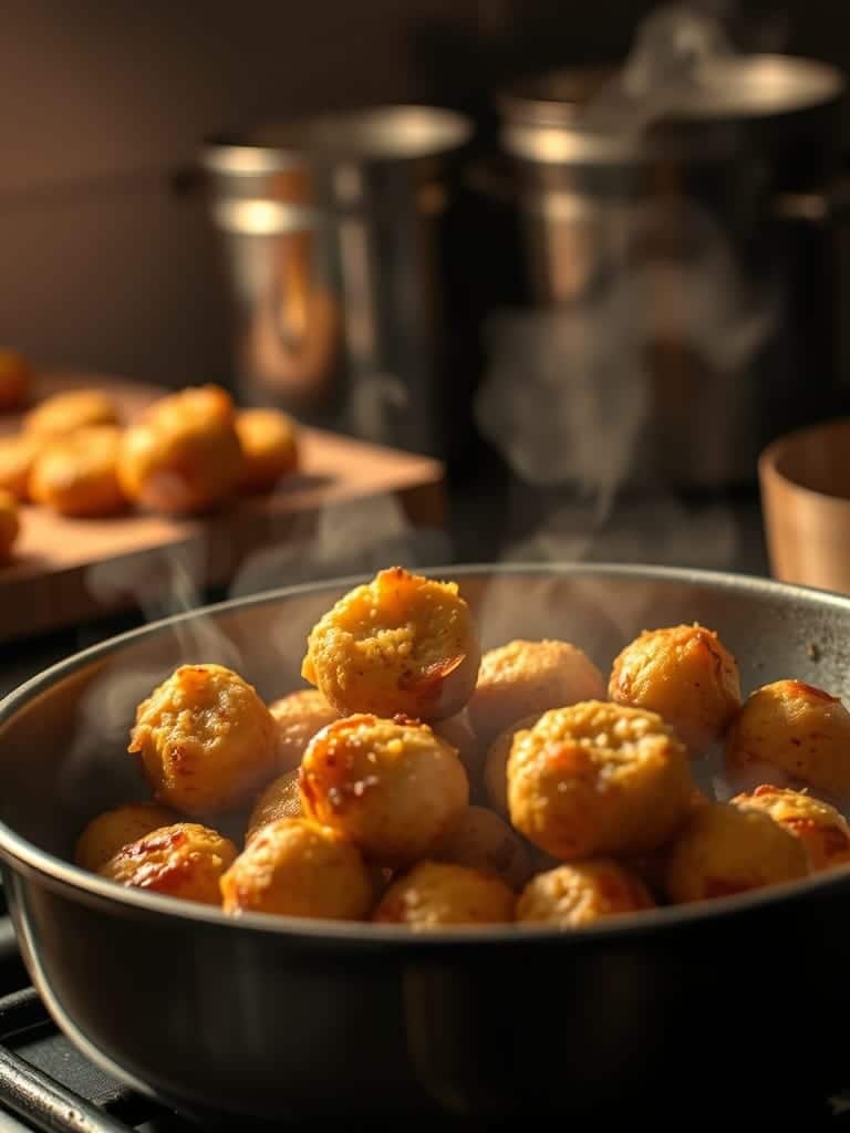 Ingredients for Garlic Parmesan Crispy Bites