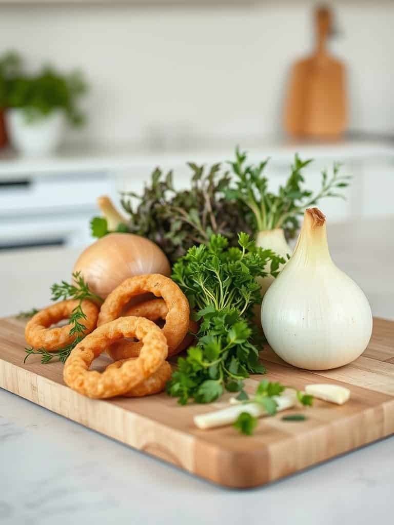 Cooking steps for Gluten-Free Crunchy Onion Rings