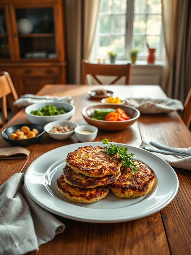 Serving and storage tips for Gluten Free Vegan Fritters