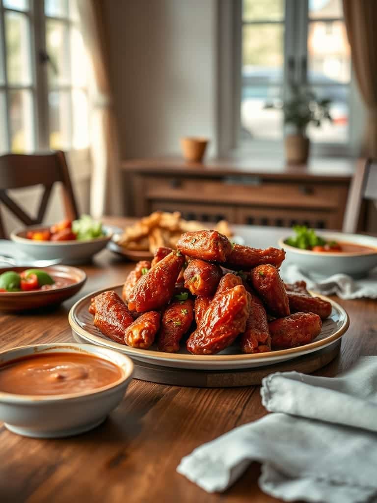 Serving and storage tips for Gochujang Crispy Wings