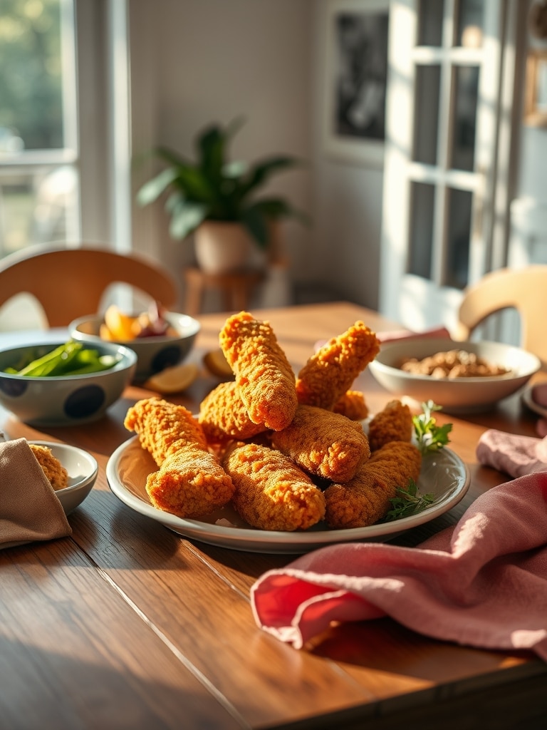 Serving and storage tips for Golden Crunchy Tenders