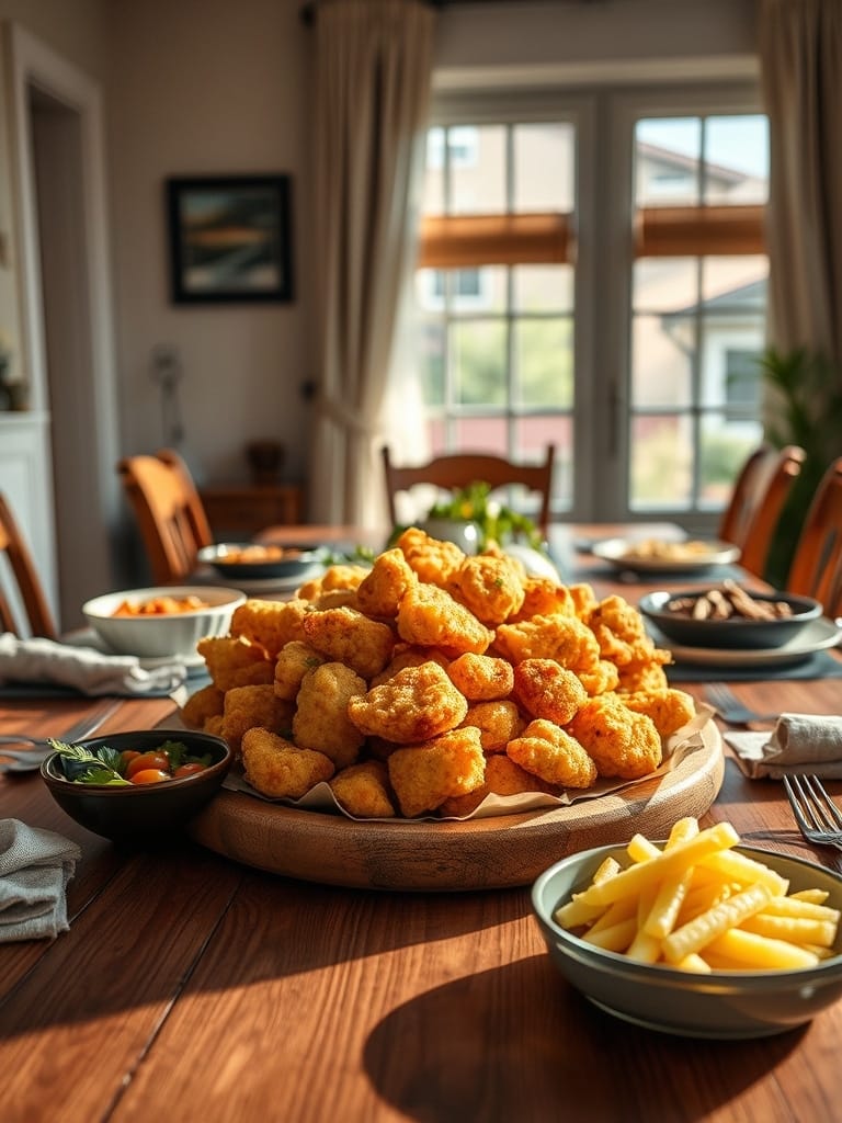 Serving and storage tips for Golden Fried Crunch