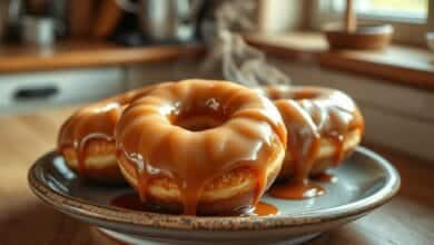 Homemade Glazed Doughnuts
