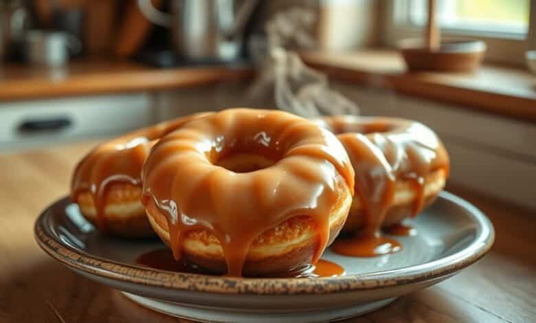 Homemade Glazed Doughnuts