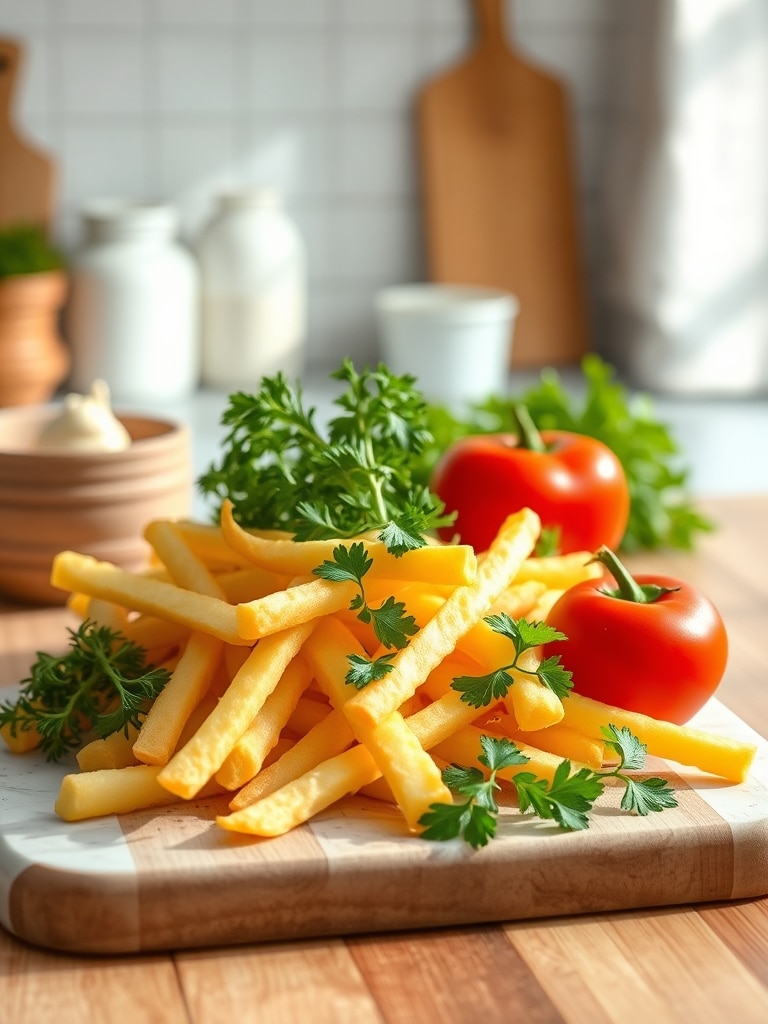 Cooking steps for Homestyle French Fries