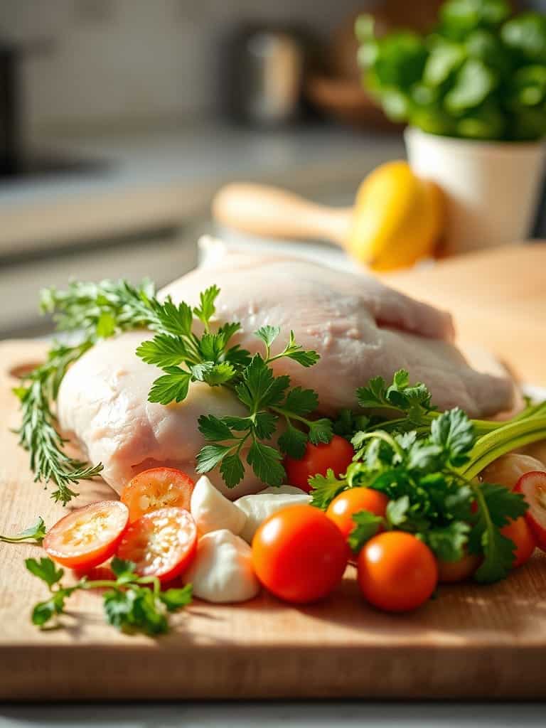 Cooking steps for Keto Baked Chicken