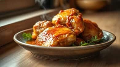 Keto Golden Chicken Thighs