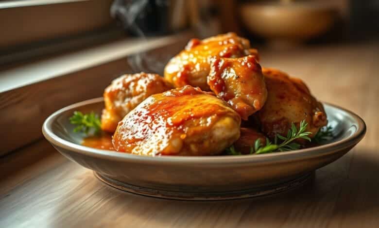 Keto Golden Chicken Thighs