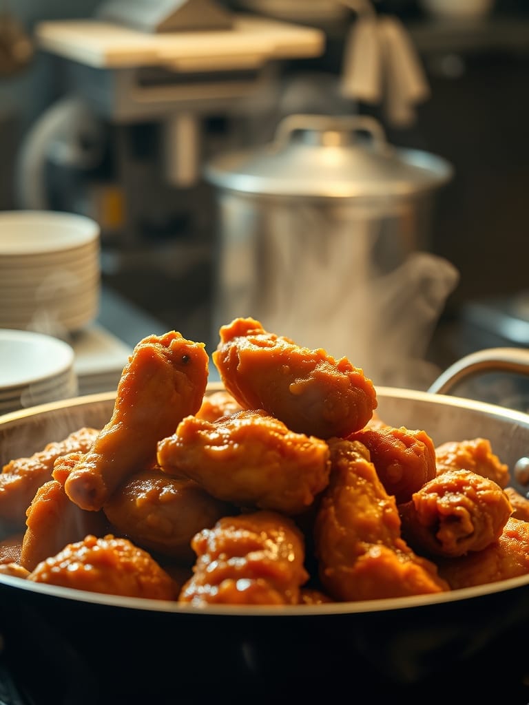 Ingredients for Korean Fried Chicken Wings