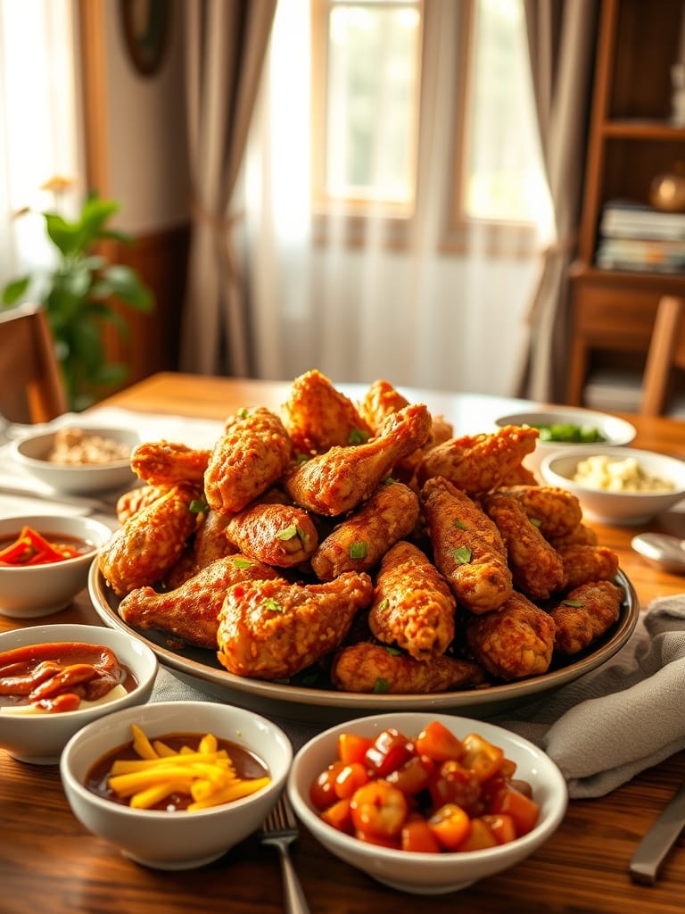 Serving and storage tips for Korean Fried Chicken Wings