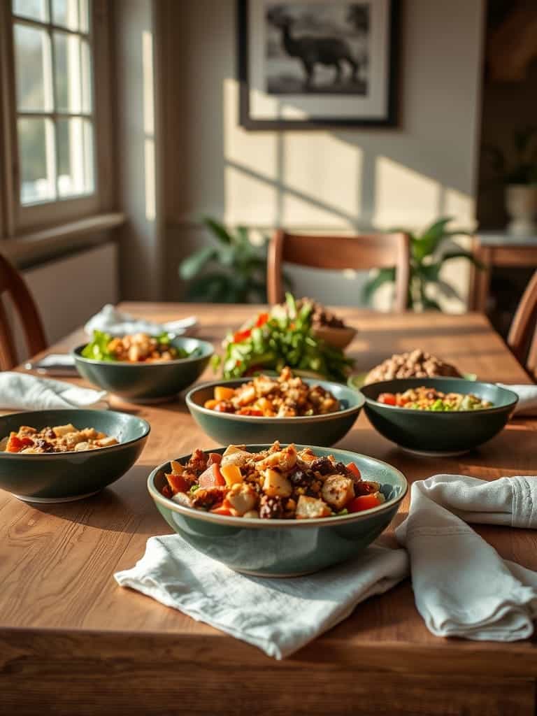 Serving and storage tips for Meal Prep Protein Bowls