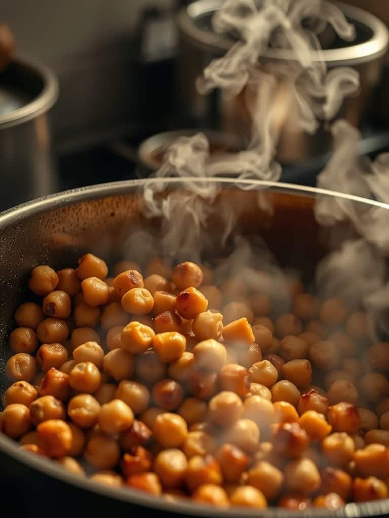 Ingredients for Meal Prep Roasted Chickpeas